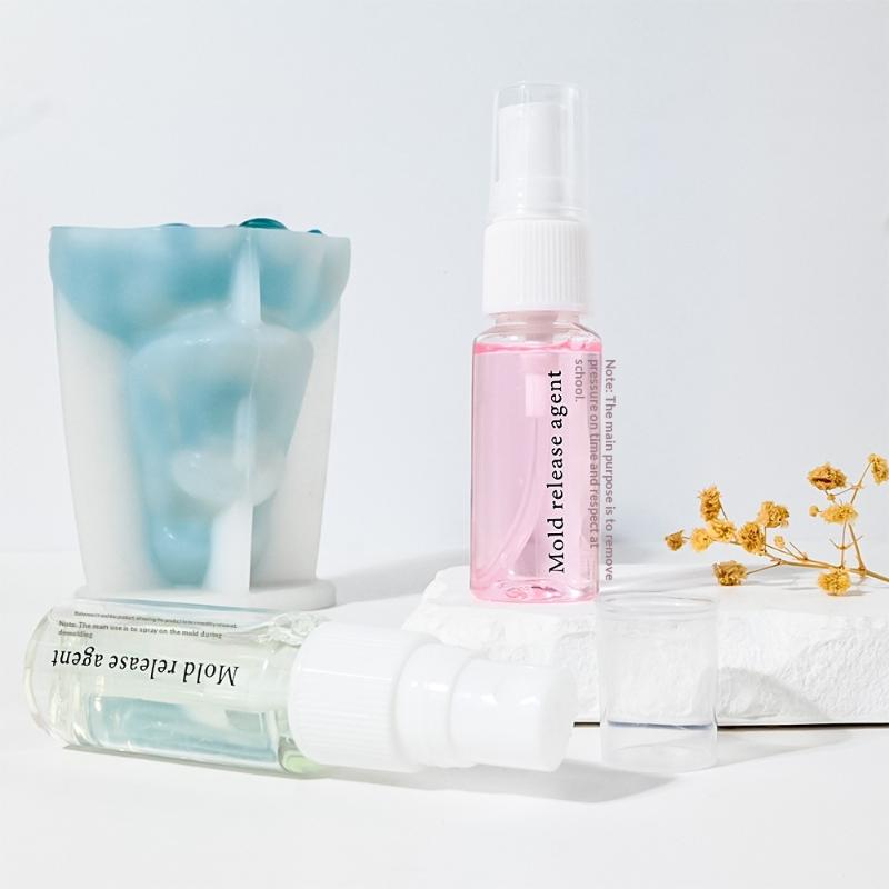 Release Spray Silicone - สเปรย์ปลดแม่พิมพ์อีพ็อกซี่ 20 มล. สำหรับทำเทียนและเรซิ่นอีพ็อกซี่ น้ำมันซิลิโคนแห้งเร็ว ปล่อยแม่พิมพ์ได้ง่าย