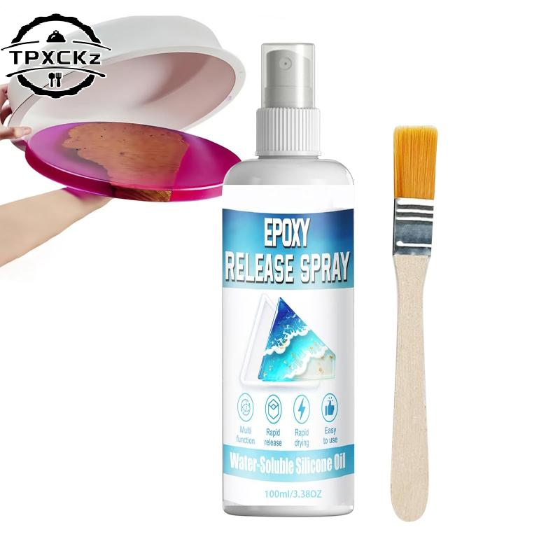 Release Spray Silicone - สเปรย์ซิลิโคนสำหรับปลดแม่พิมพ์, สเปรย์สำหรับปลดแม่พิมพ์อีพ็อกซี่ แห้งเร็ว ไม่ติดแม่พิมพ์ ช่วยยืดอายุการใช้งานแม่พิมพ์ ทำความสะอาดง่าย