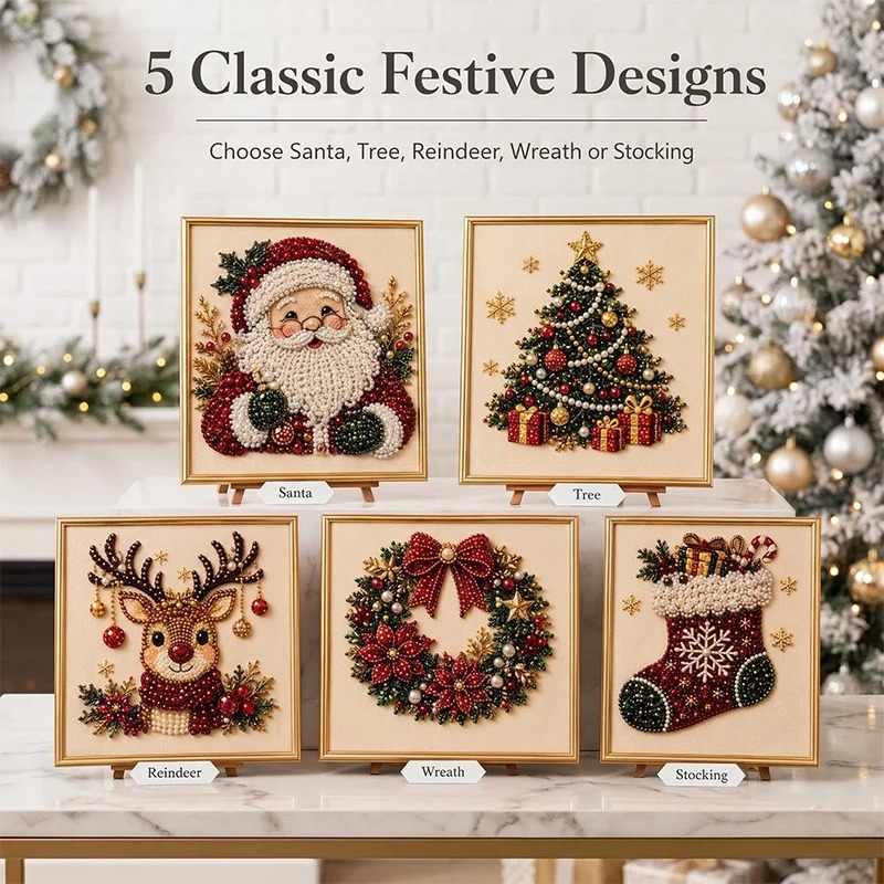 ชุดงานศิลปะภาพเพชรไข่มุกคริสต์ - Resin Art Work บทวิจารณ์และราคา