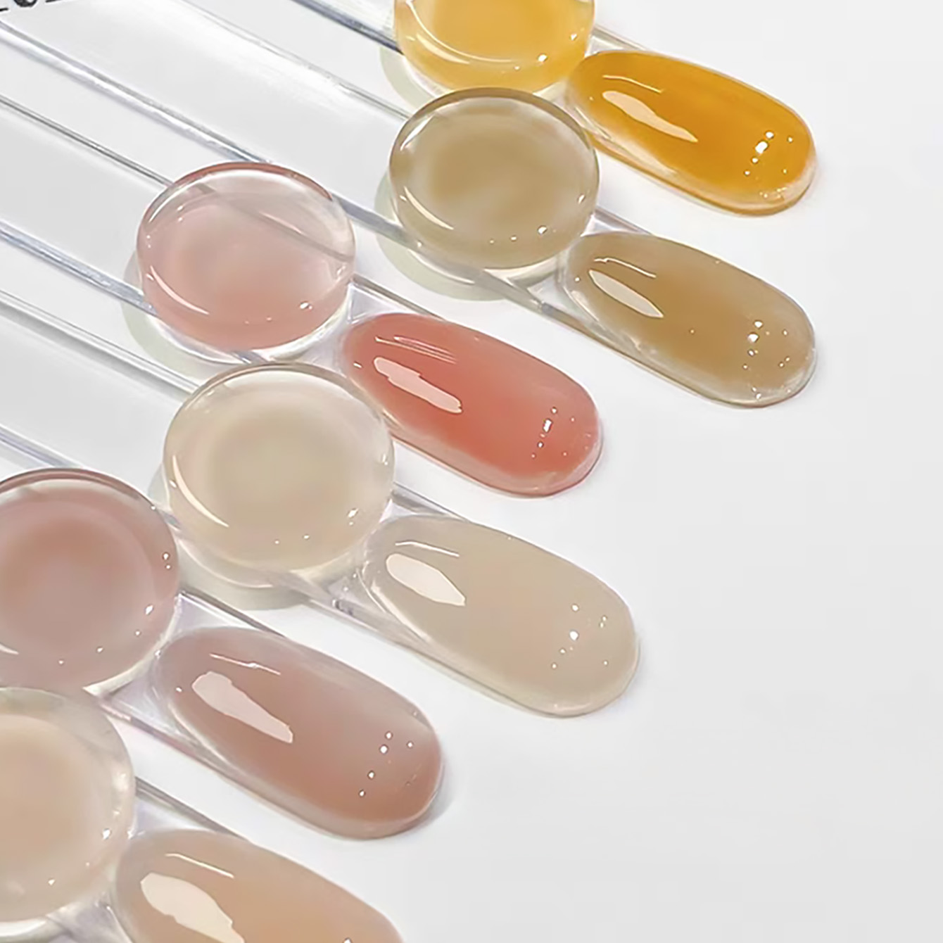 1-12 ชิ้น ZH ยาทาเล็บเจล ซีรีส - Resin Art Equipment บทวิจารณ์และราคา