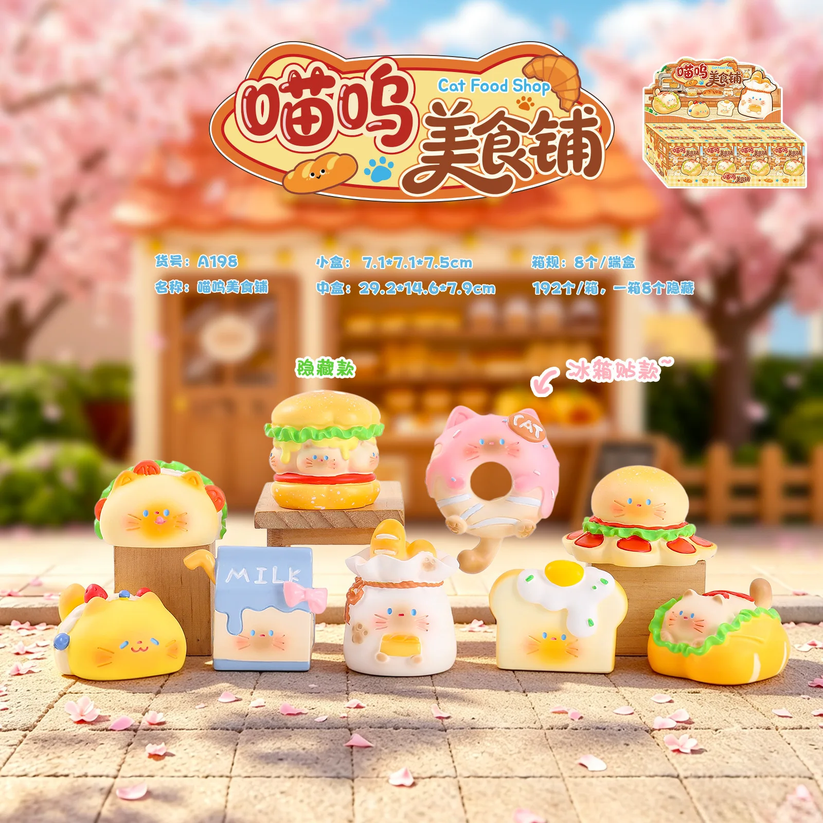 ร้านขายอาหารแมว กล่องสุ่ม ฟิกเ - Resin Art Case บทวิจารณ์และราคา