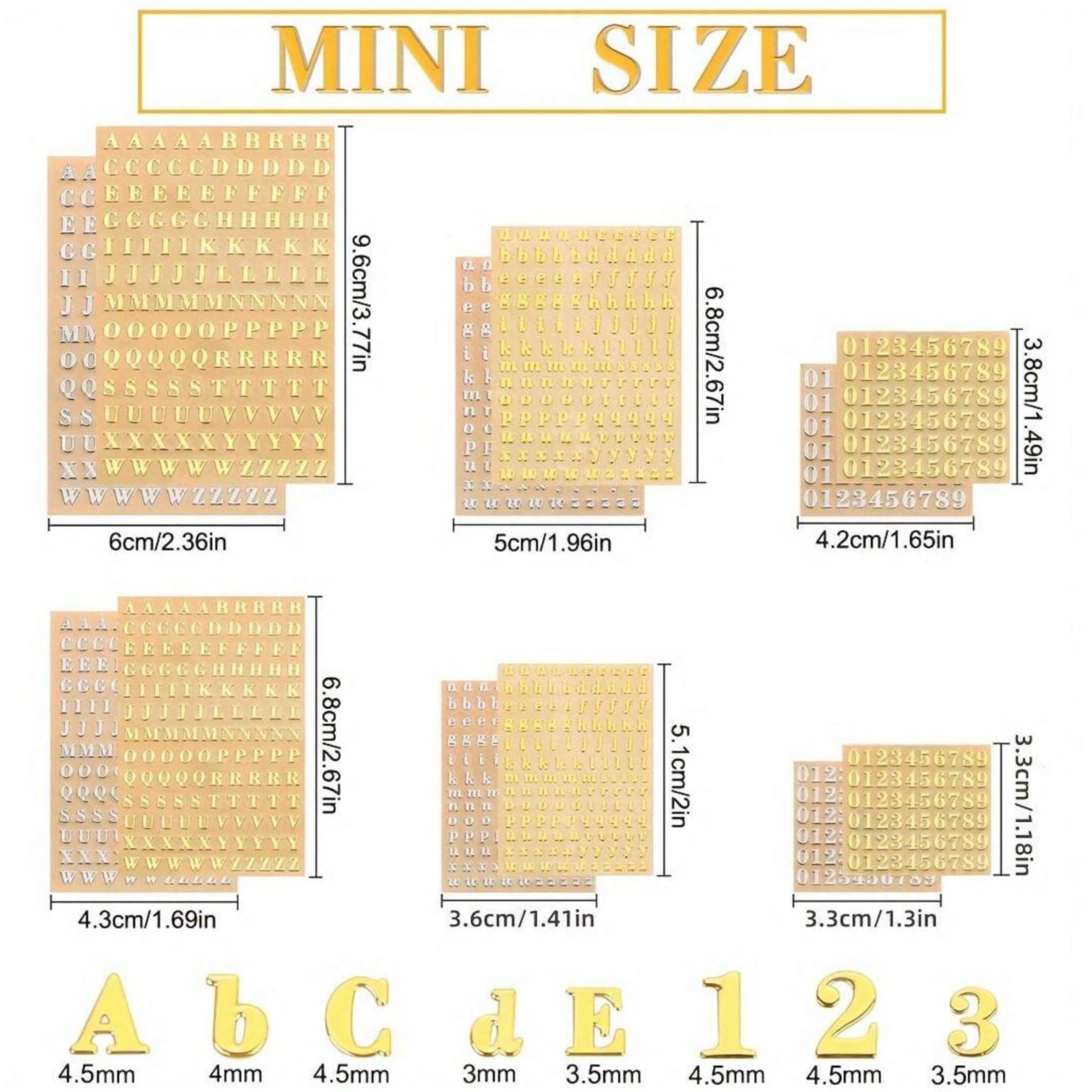 สติกเกอร์เรซินตัวอักษร 12 ตัว, - Resin Art Alphabet บทวิจารณ์และราคา