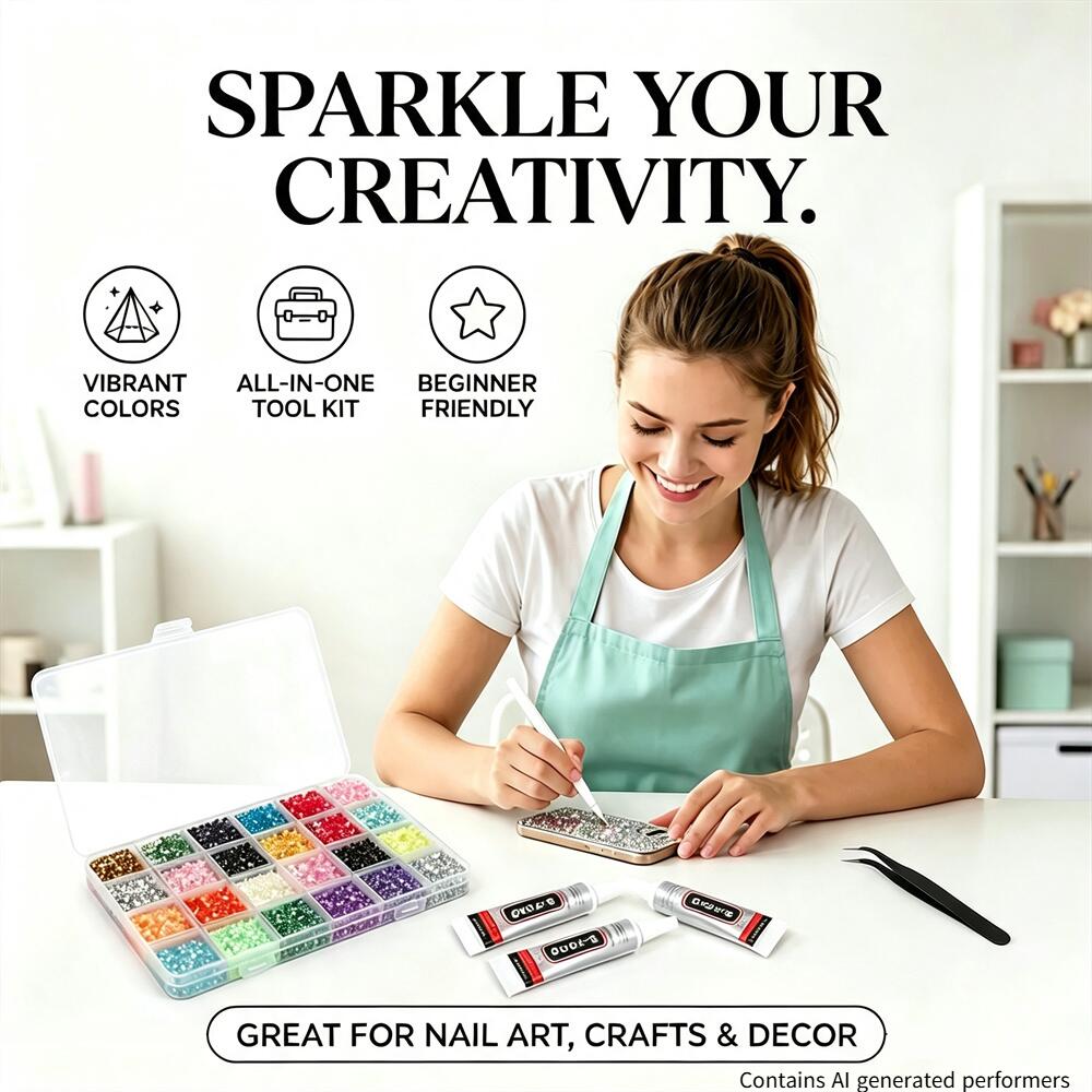 ชุดเพชรเรซินหลากสีขนาด 3 มม. พ - Resin Art Case บทวิจารณ์และราคา